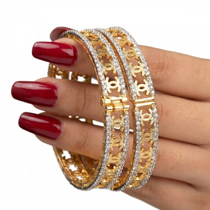 The Versatile Gold Plated Bangles