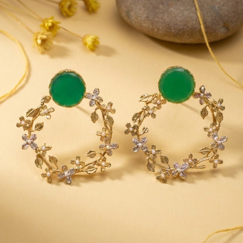 Flourish Pearl Earrings