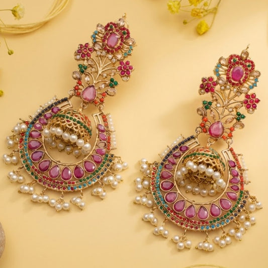 Elegant Exquisite Jhumka Earrings