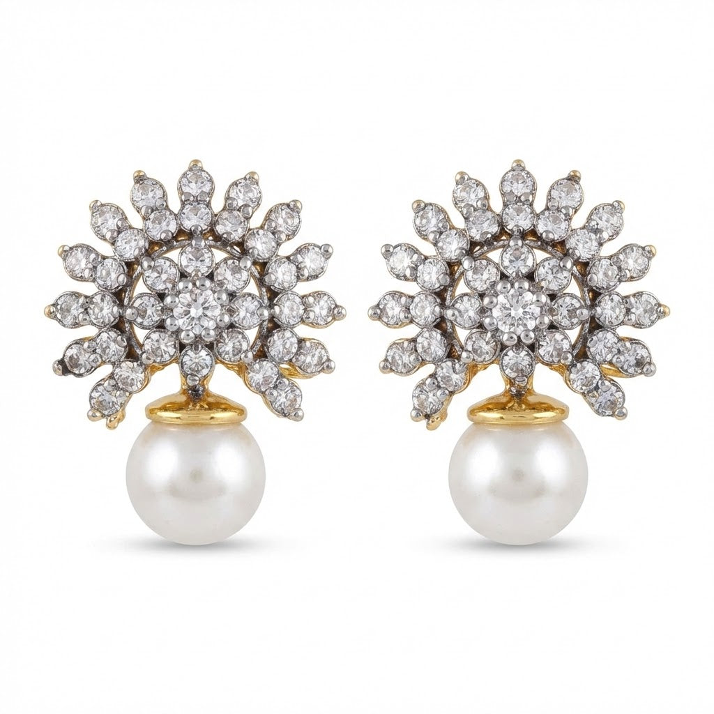 Zarkoon Jarao Tops - Premium Zirconia Stud Earrings