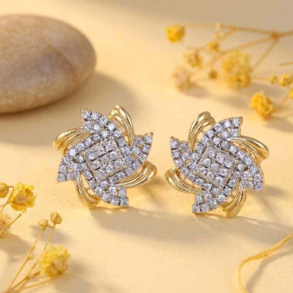 Diamond Jarao Studs