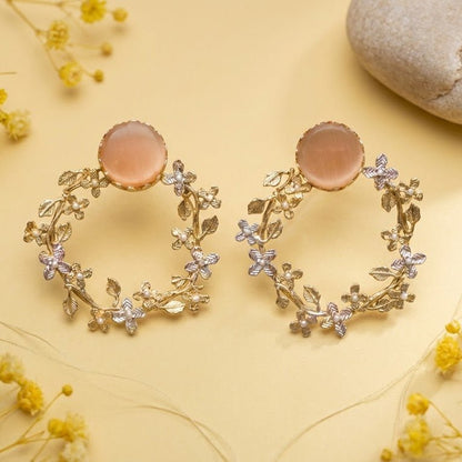 Flourish Pearl Earrings