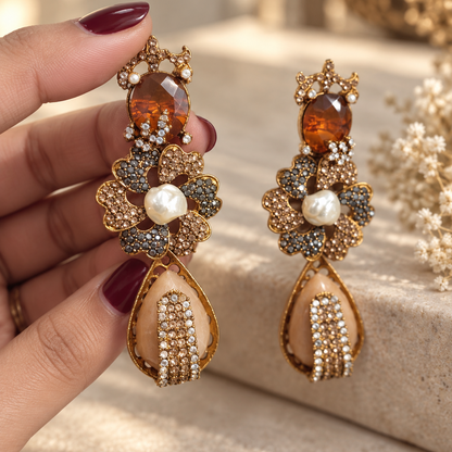 Zeenat Drop Earring Article Set