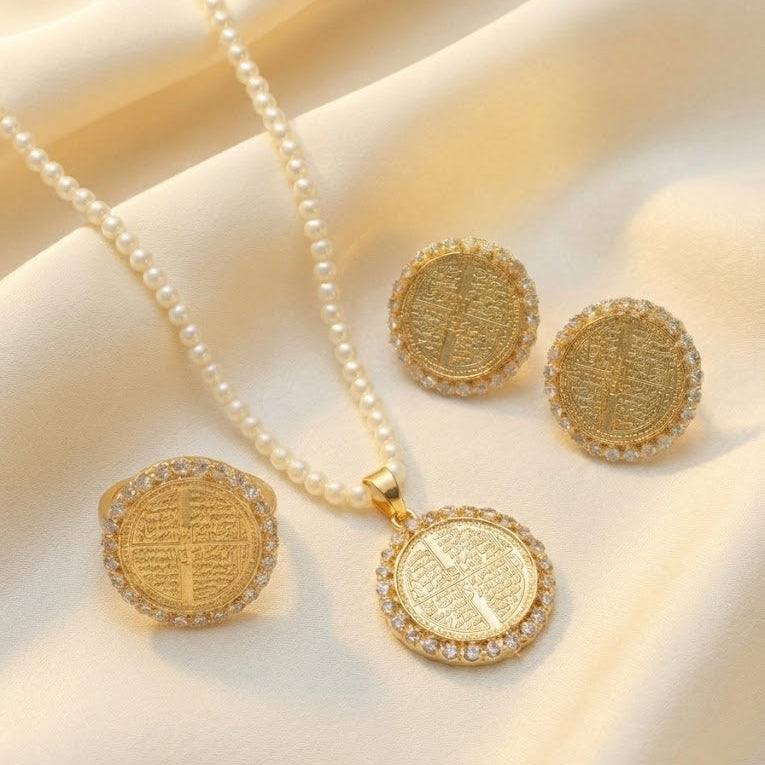 Chaar Qul Locket Set