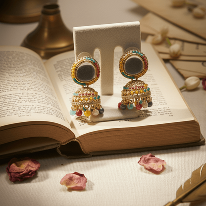 Duet Pearl & Gem Dangles