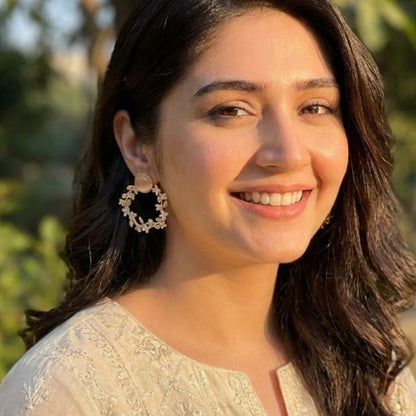 Flourish Pearl Earrings