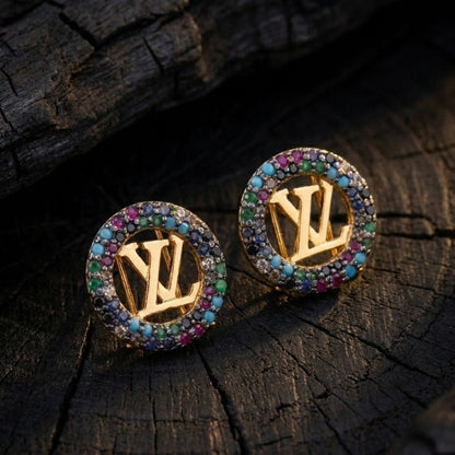Luxury Zircon Stud Earrings