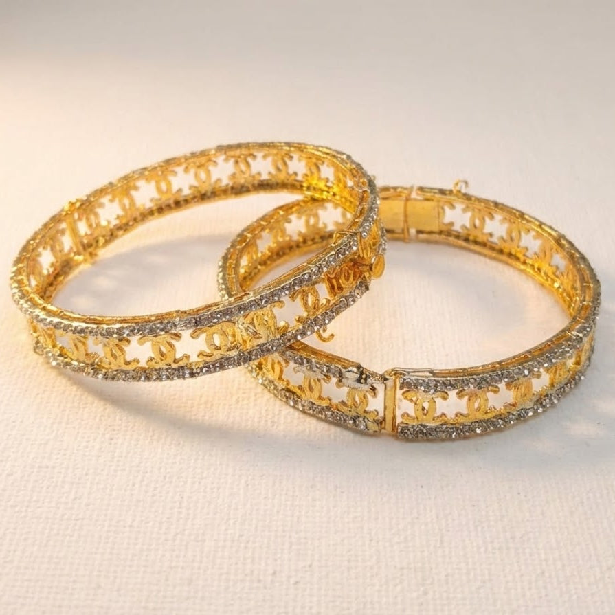 The Versatile Gold Plated Bangles