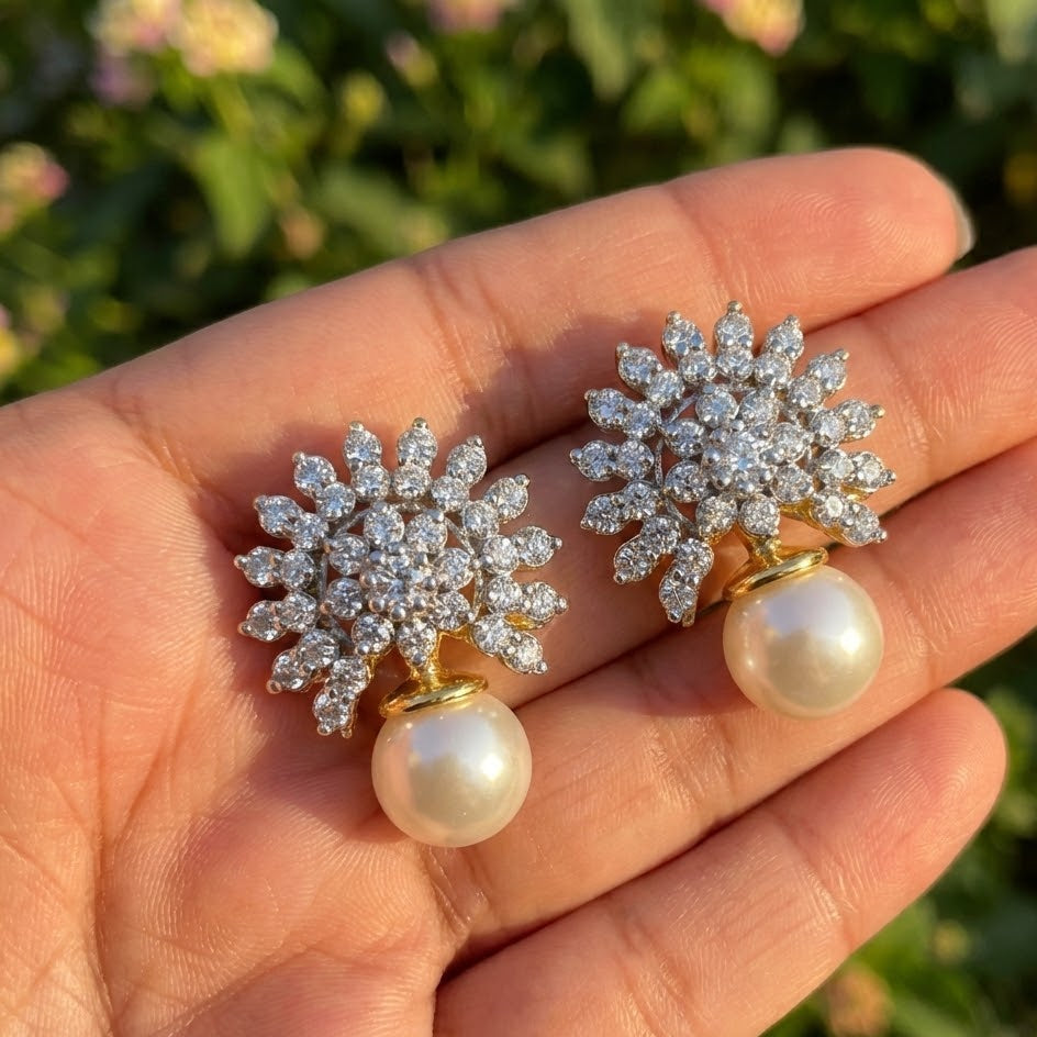 Zarkoon Jarao Tops - Premium Zirconia Stud Earrings