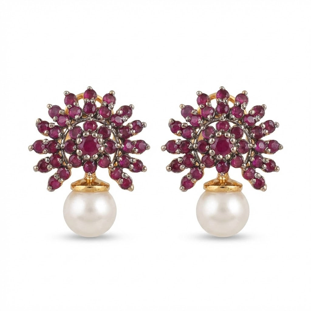 Zarkoon Jarao Tops - Premium Zirconia Stud Earrings