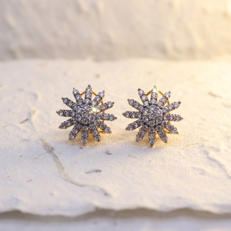Sun Flower Earring