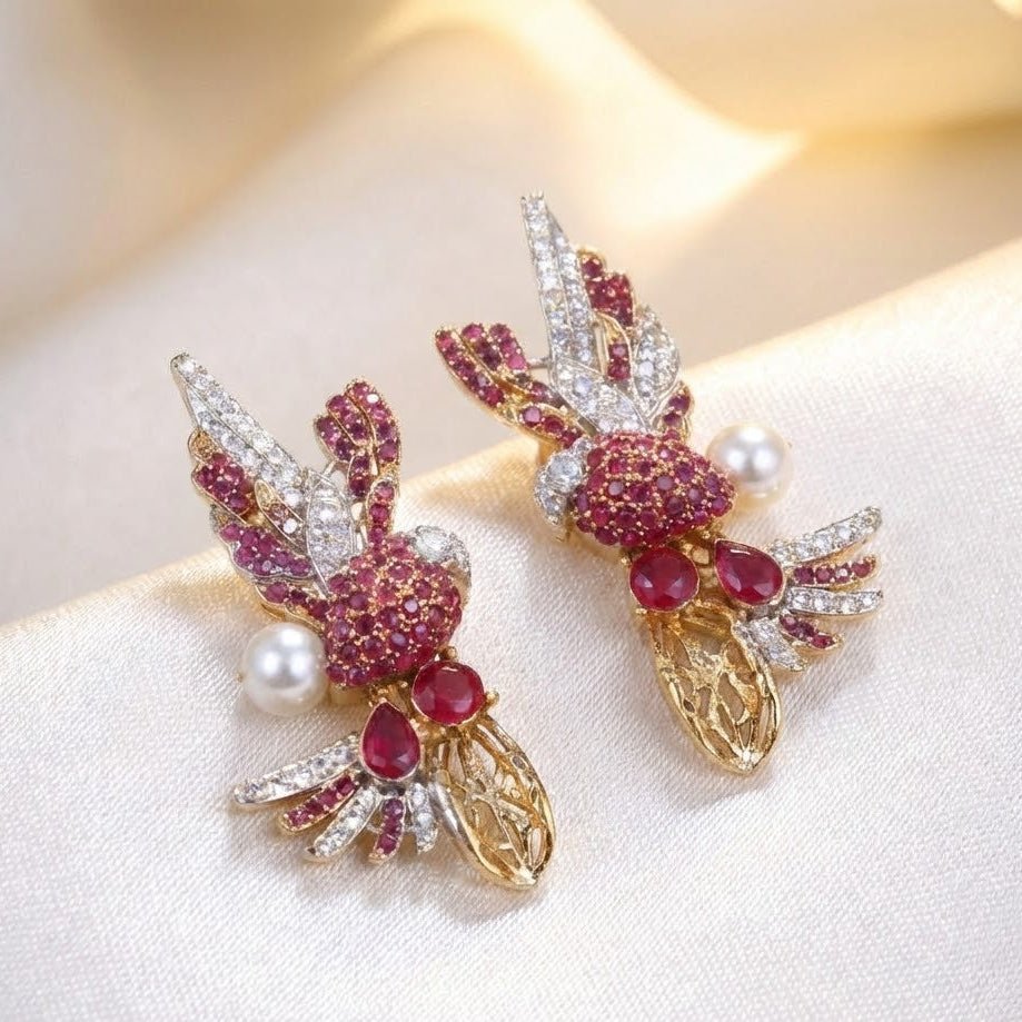 Elegant Parrot Earring