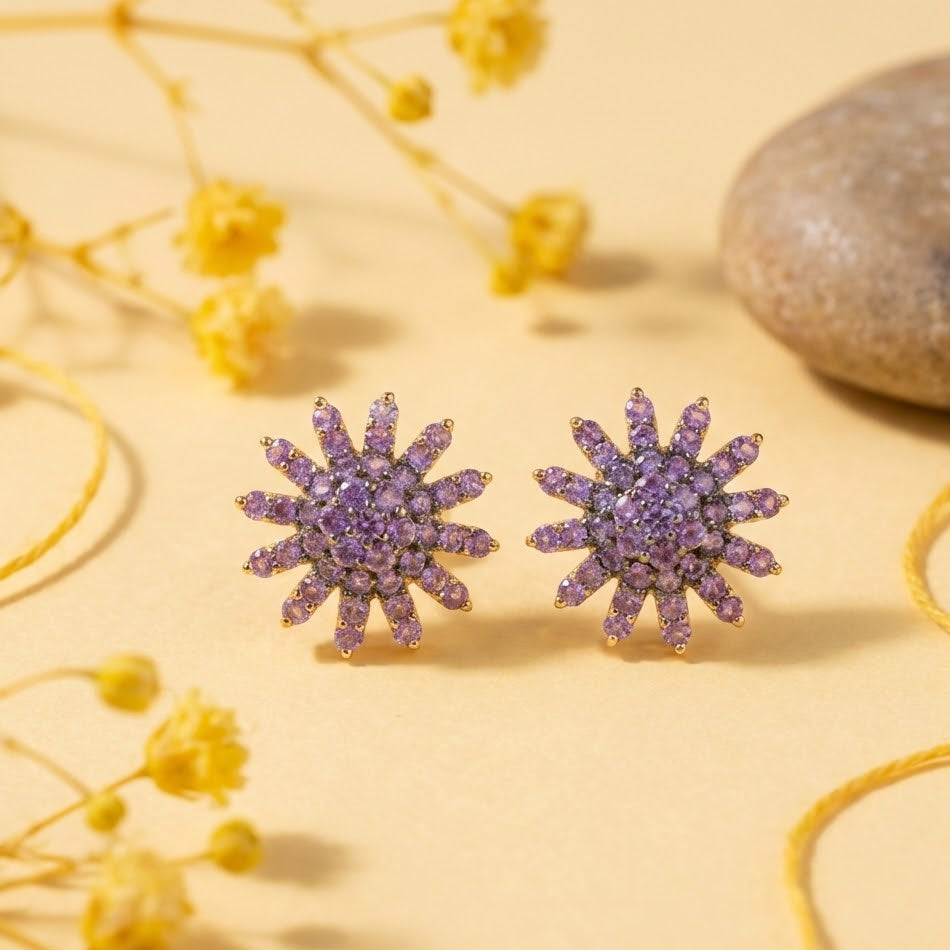 Sun Flower Earring