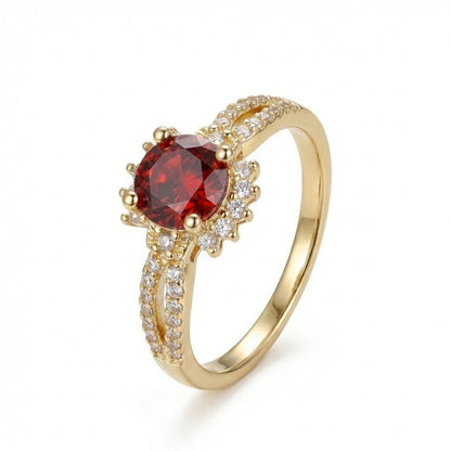 Cubic Zircon Ring
