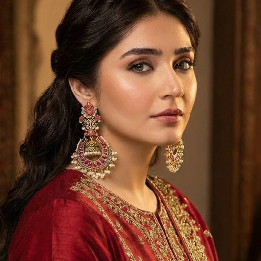 Elegant Exquisite Jhumka Earrings