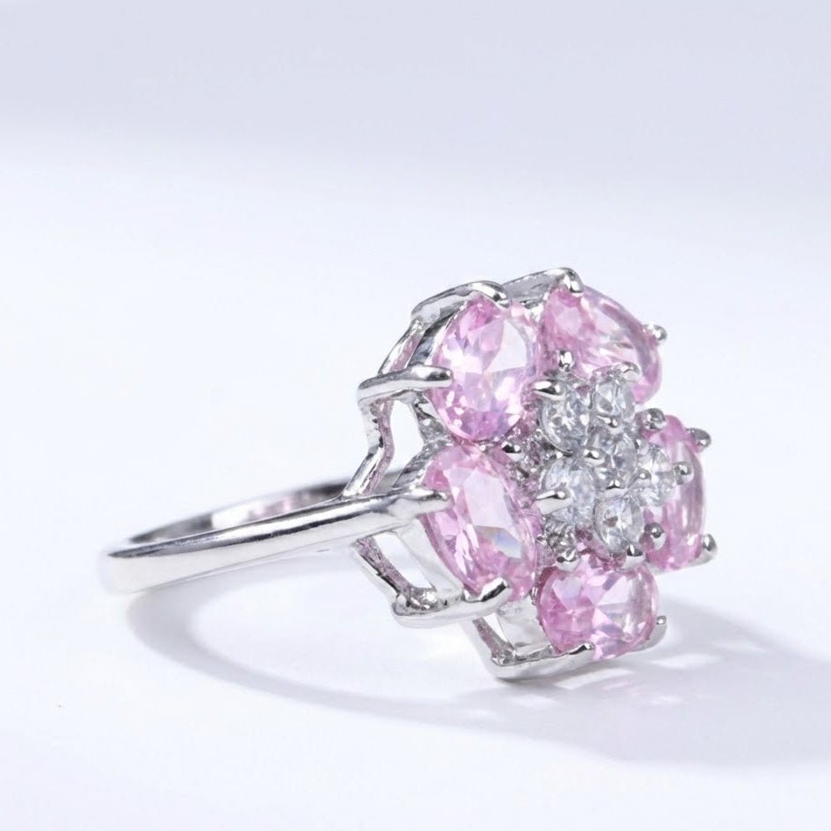 Glossy Flower Ring