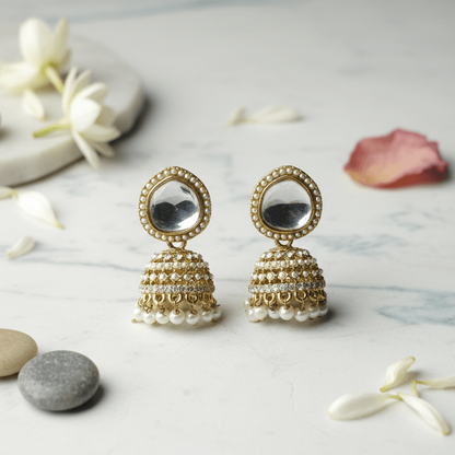 Duet Pearl & Gem Dangles