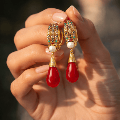 Imperial Red Jarao Drops