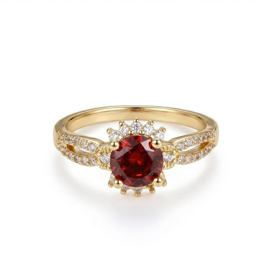 Cubic Zircon Ring