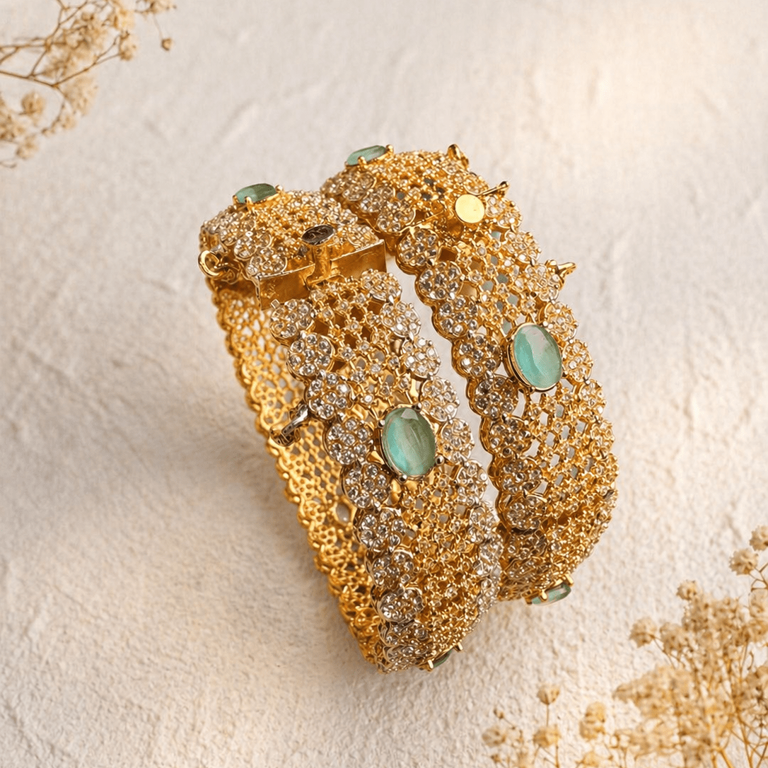 Flora Jewel Bangles
