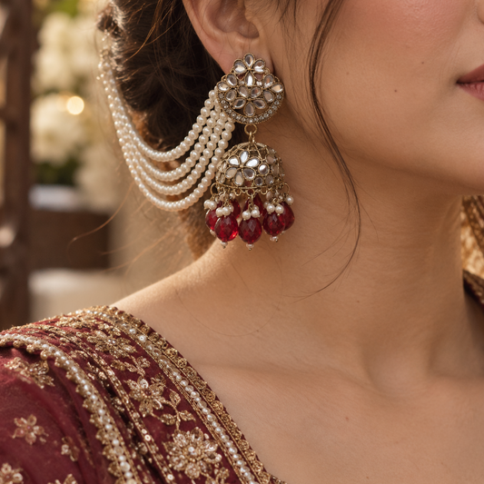 Sahra Pearl Drop Earrings