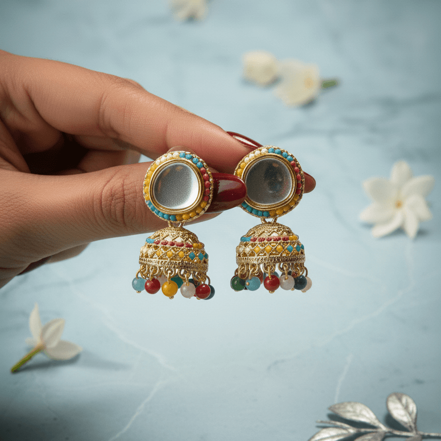 Duet Pearl & Gem Dangles