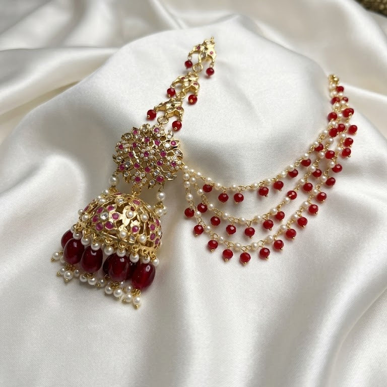 The Mehr Gul Sahara Earrings With Tika