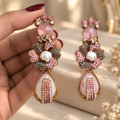 Zeenat Drop Earring Article Set