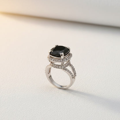 Delicate Sterling Ring With Silver Polish