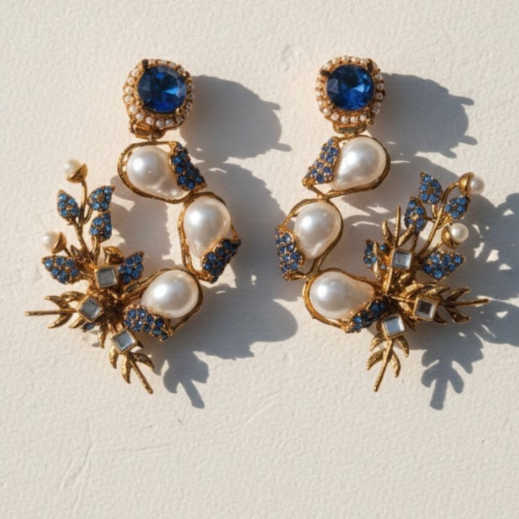 Pearl Shimmer Dangles