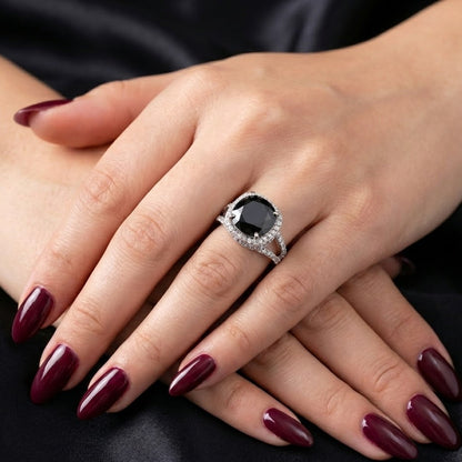 Delicate Sterling Ring With Silver Polish