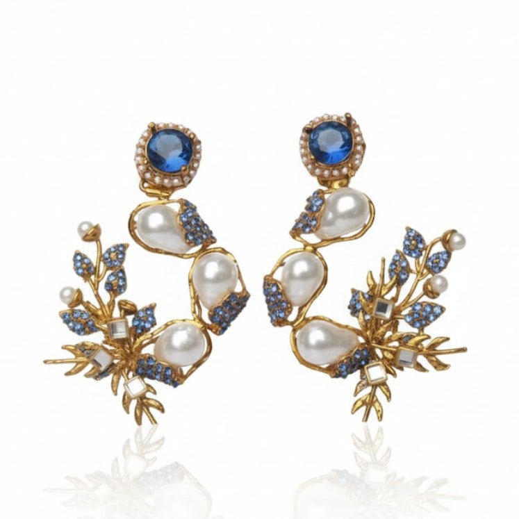 Pearl Shimmer Dangles