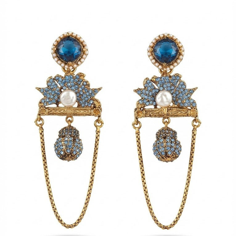 Shahi Noor Chain Earrings