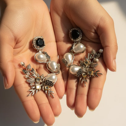 Pearl Shimmer Dangles