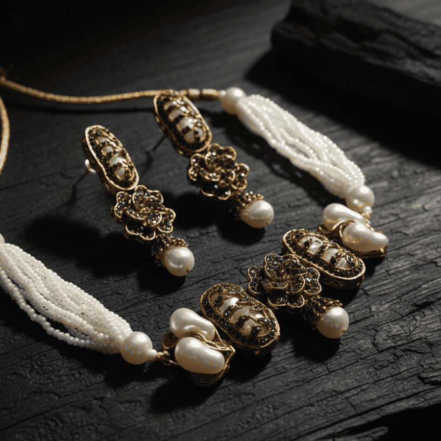 The Crimson Heritage Mother of Pearl Set