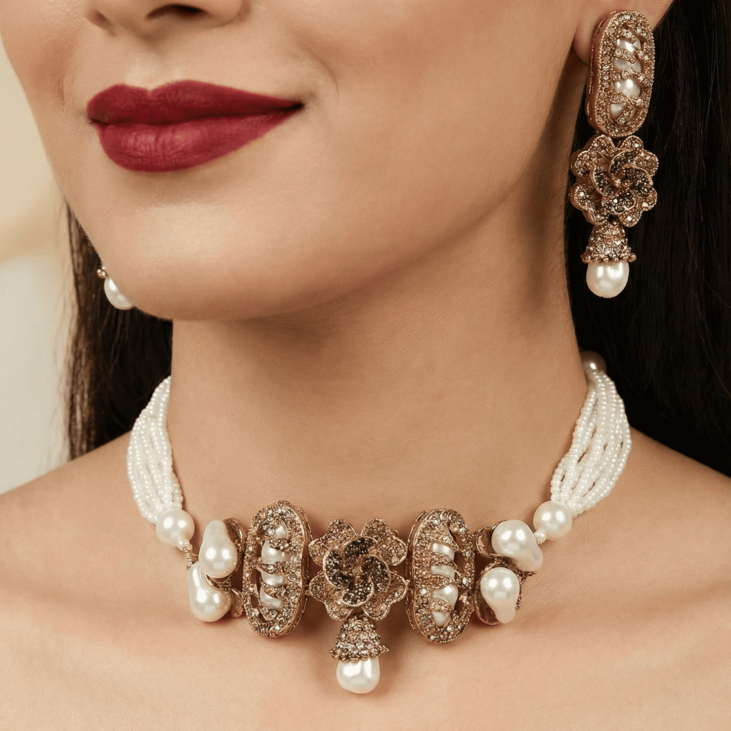 The Crimson Heritage Mother of Pearl Set