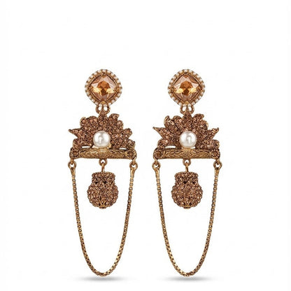 Shahi Noor Chain Earrings