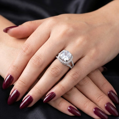 Delicate Sterling Ring With Silver Polish