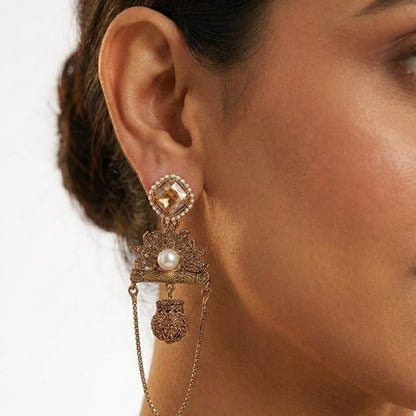 Shahi Noor Chain Earrings
