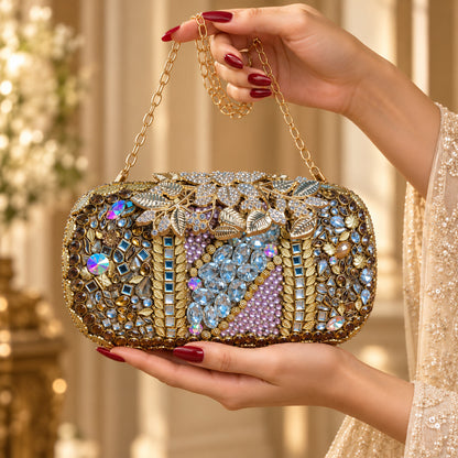 Mehr Royale – Bridal Evening Bag with Chain