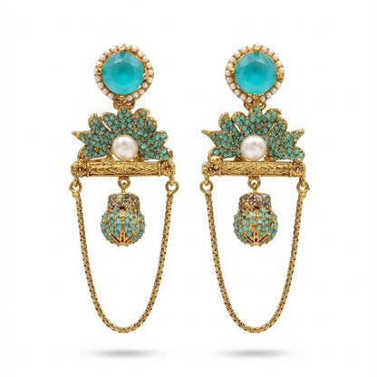 Shahi Noor Chain Earrings