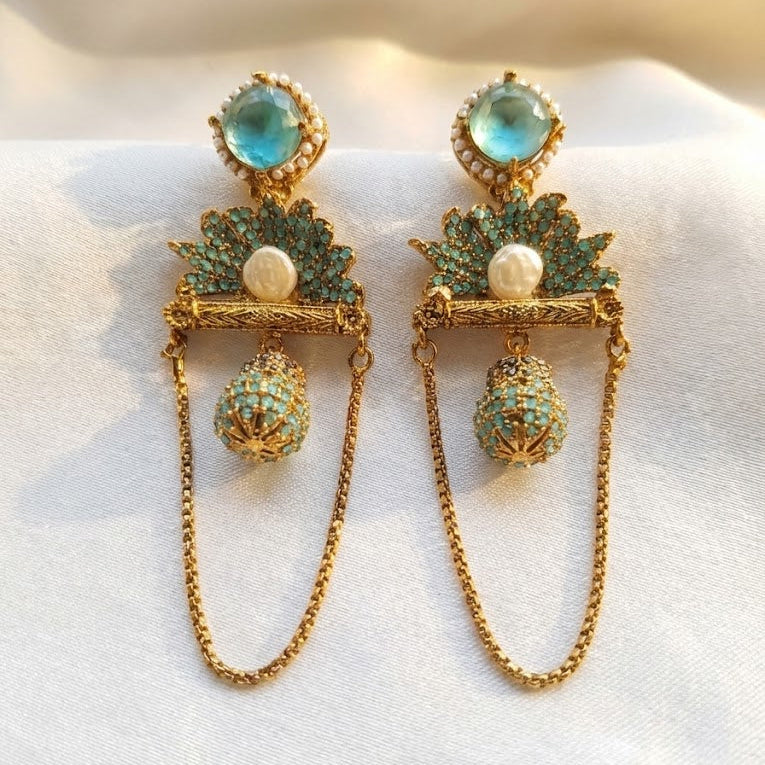 Shahi Noor Chain Earrings
