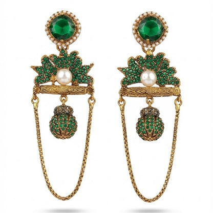 Shahi Noor Chain Earrings