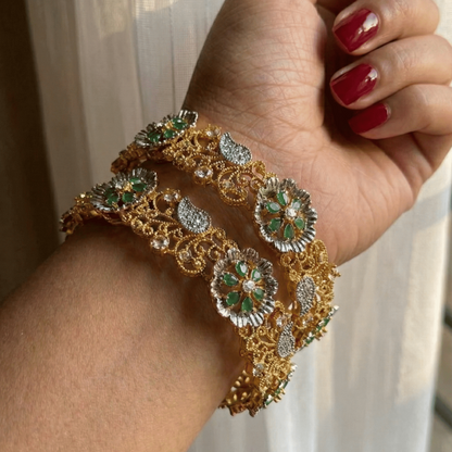 Royal Flora Gem Bangle