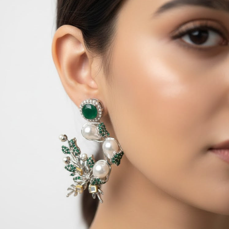 Pearl Shimmer Dangles