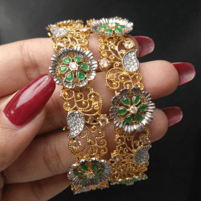 Royal Flora Gem Bangle
