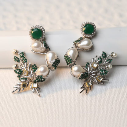 Pearl Shimmer Dangles