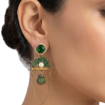 Shahi Noor Chain Earrings