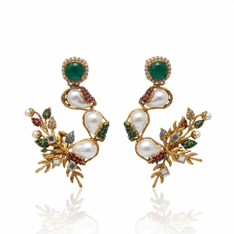 Pearl Shimmer Dangles