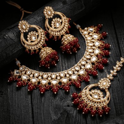 The Chandbali Charm Set